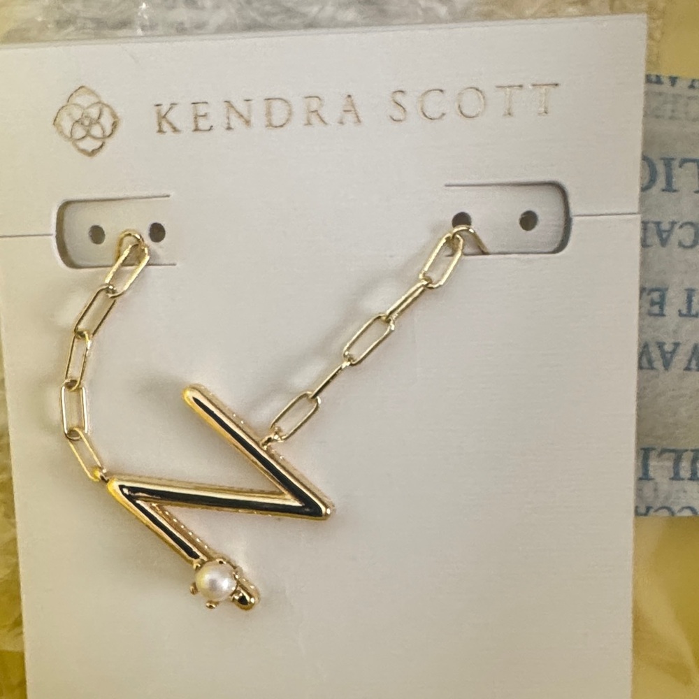 Kendra Scott Gold 'N' Necklace with Pearl